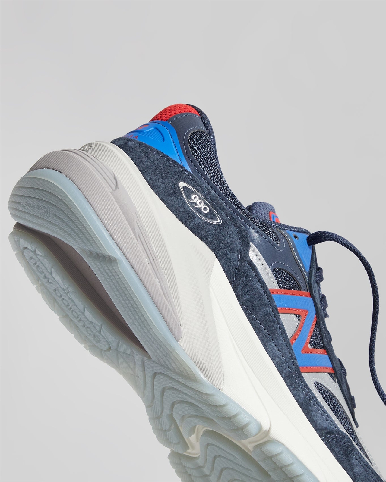 Pre-owned Kith U990kr6  Balance 990v6 Ronnie Fieg & Msg Navy Miusa (men's) In Blue