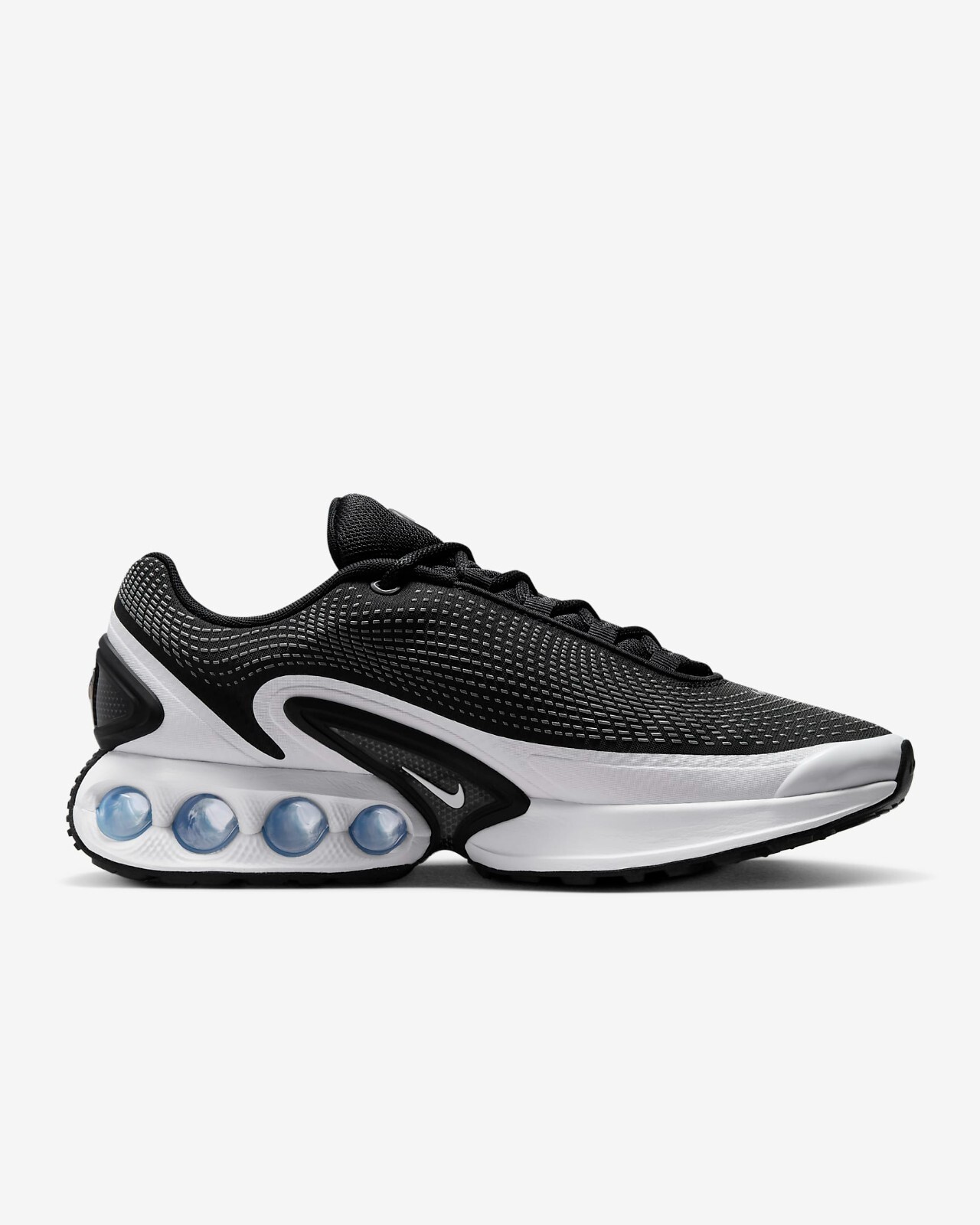 NIKE MENS NIKE AIR MAX DN BLACK COOL GREY PURE PLATINUM MESH SHOES GENUINE