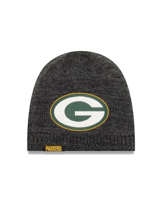 Шикарная женская вязаная шапочка с блестками Green Bay Packers