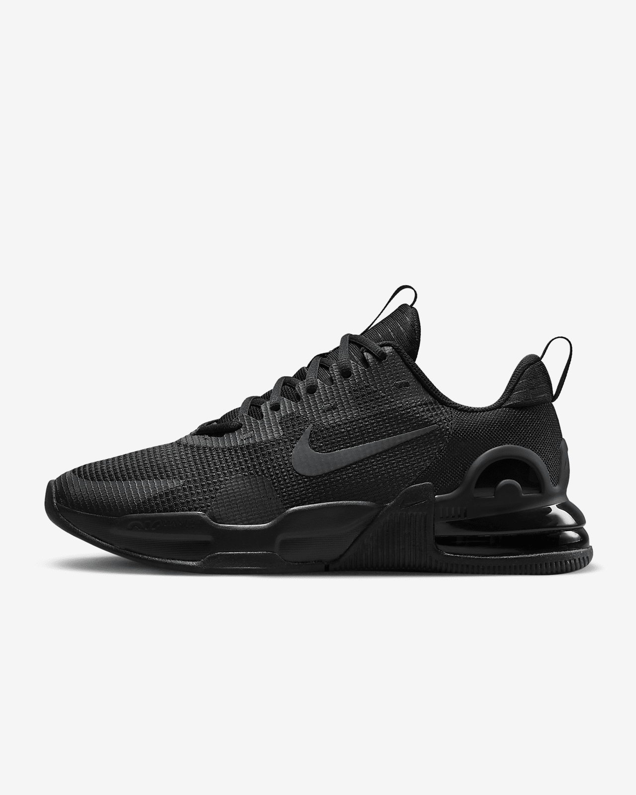 

Кроссовки NIKE Air Max Alpha 5 DM0829-010 темно-серые, Dark smoke gray, Nike Air Max Alpha