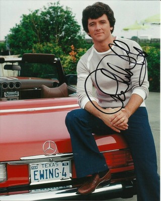 PATRICK DUFFY SIGNED DALLAS PHOTO  (8)
