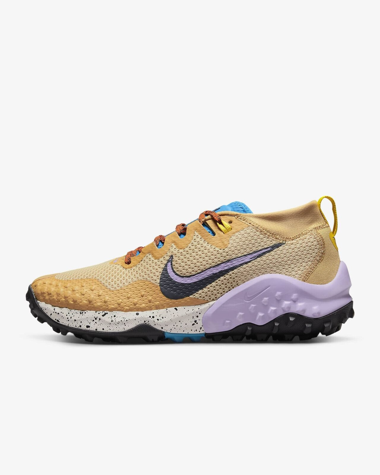 

Женские кроссовки Nike Wildhorse 7 Twine Noir Sesame DV2191-700 sz 9 для бега по пересеченной местности и пешего туризма, Желтый, Nike Wildhorse 7