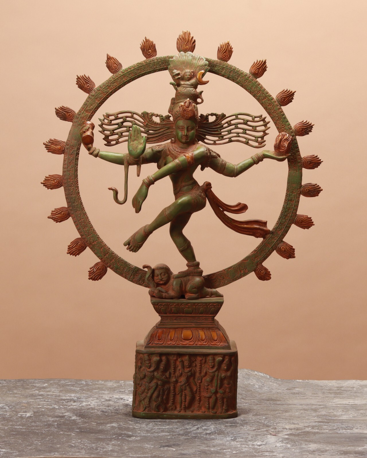 ダンシングシヴァ(ナタラージャ) Nataraja DANCING SHIVA STATUE 10.5