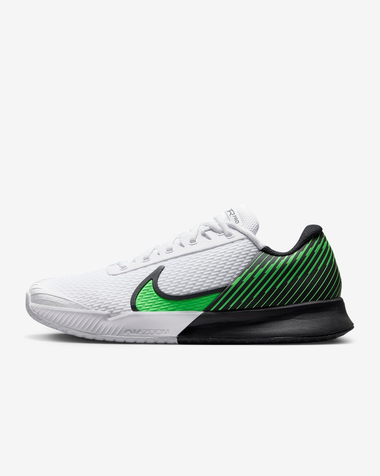 Nike Vapor Pro テニスシューズ ホワイト/グリーン NIKE COURT AIR ZOOM VAPOR PRO 2 HC WHITE POISON GREEN TENNIS