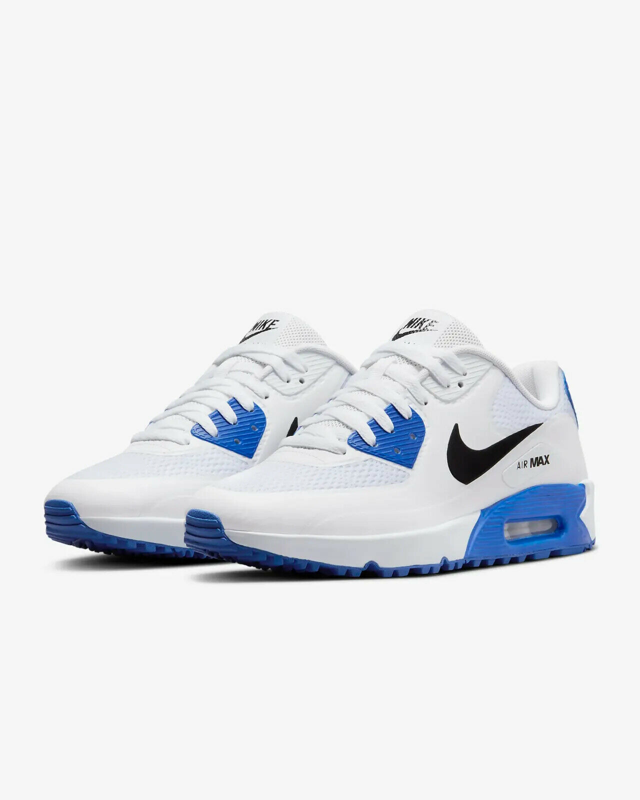 NEW Air Max 90 G Men's Size 7.5 White/Black-Racer Blue