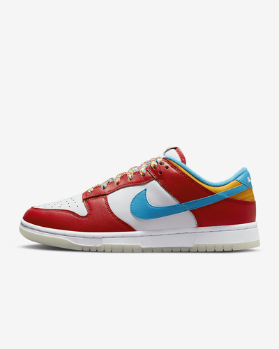 

Кроссовки Nike Dunk Low QS DH8009-600 Красный / Белый / Dark Sulper / Лазерно-синий, Red/white/dark sulper/laser blue, Nike Dunk Low