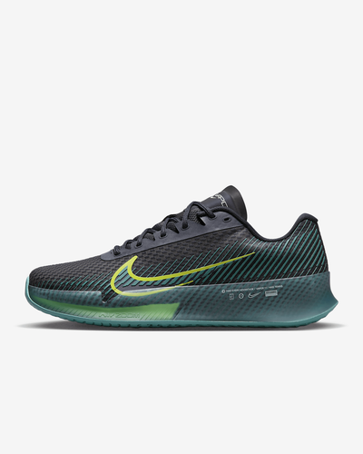 

Кроссовки Nike Coat Air Zoom Vapor 11 DR6966-003 Grid Iron / Action Green, Grid iron/mineral til/action green/bright cactus, Nike Air Zoom Vapor