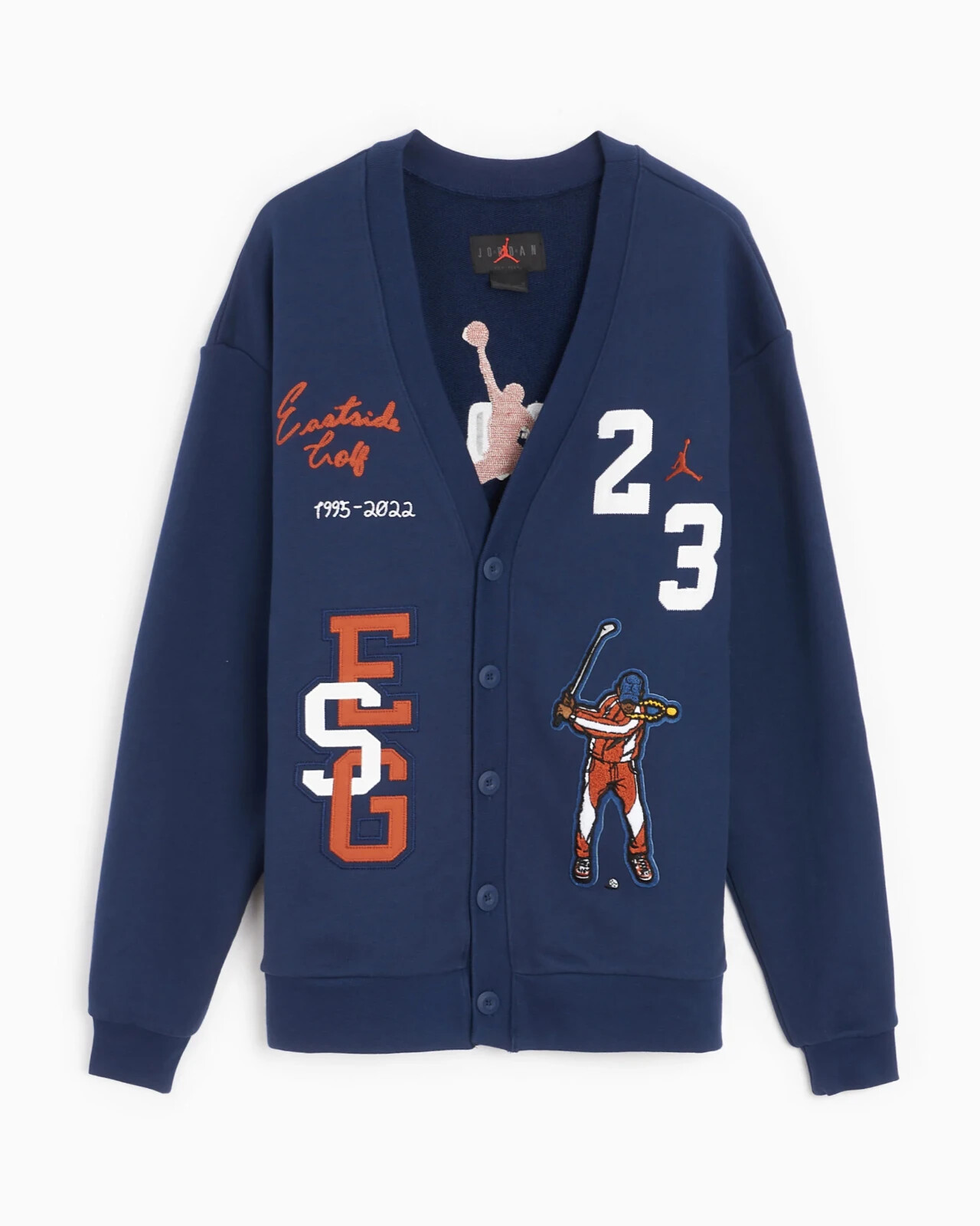 Jordan Brand x Eastside Golf Men's Cardigan Size Small Jordan Brand x Eastside Golf Men's Cardigan Size Small