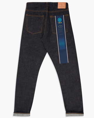 JAPAN BLUE JAPAN BLUE CIRCLE STRAIGHT 14.8OZ TEXAS COTTON SELVEDGE MENS JEANS - INDIGO ONEW
