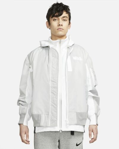 Nike x sacai 274530 Men's Jacket Sustainable Materials size Nike x sacai 274530 Men's Jacket Sustainable Materials size