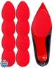 CZBYXA12 Red Bottom Shoe Sole Protector,Sole Guard - Non-Slip Shoe Pads | Compatible with Christian Louboutin Heels | Smooth Surface Traction | Scratch Prevention(3.5