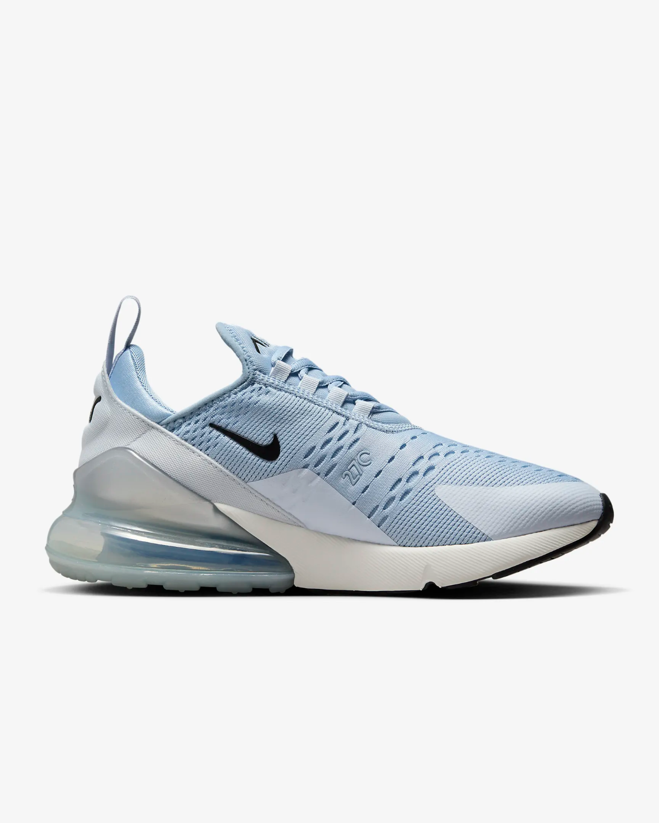 Nike Womens Air Max 270 Shoes Light Armory Blue Football Grey Size 8 eBay