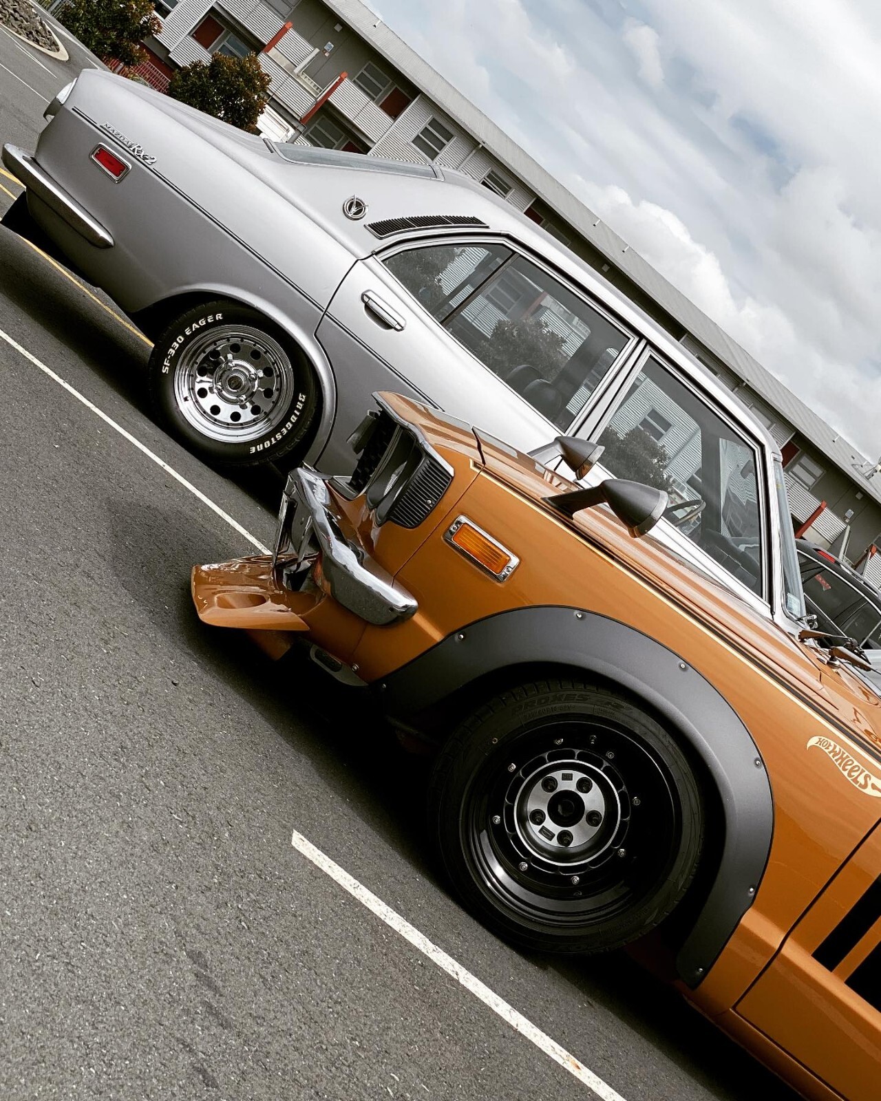 V2 Fender Flares Wider Body Kit metal for Mazda RX-3 - 808 JDM