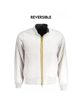 KWAY K-WAY WASSERDICHTE WENDBARE SPORTJACKE MIT KONTRASTDETAILS UND REISSVERSCHLUSS