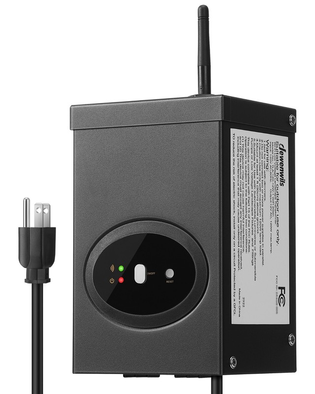 DEWENWILS 120W Smart Low Voltage Landscape Transformer, Alexa & Google