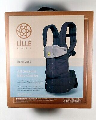LILLEbaby Complete All Season Baby Carrier - Charcoal/Silver