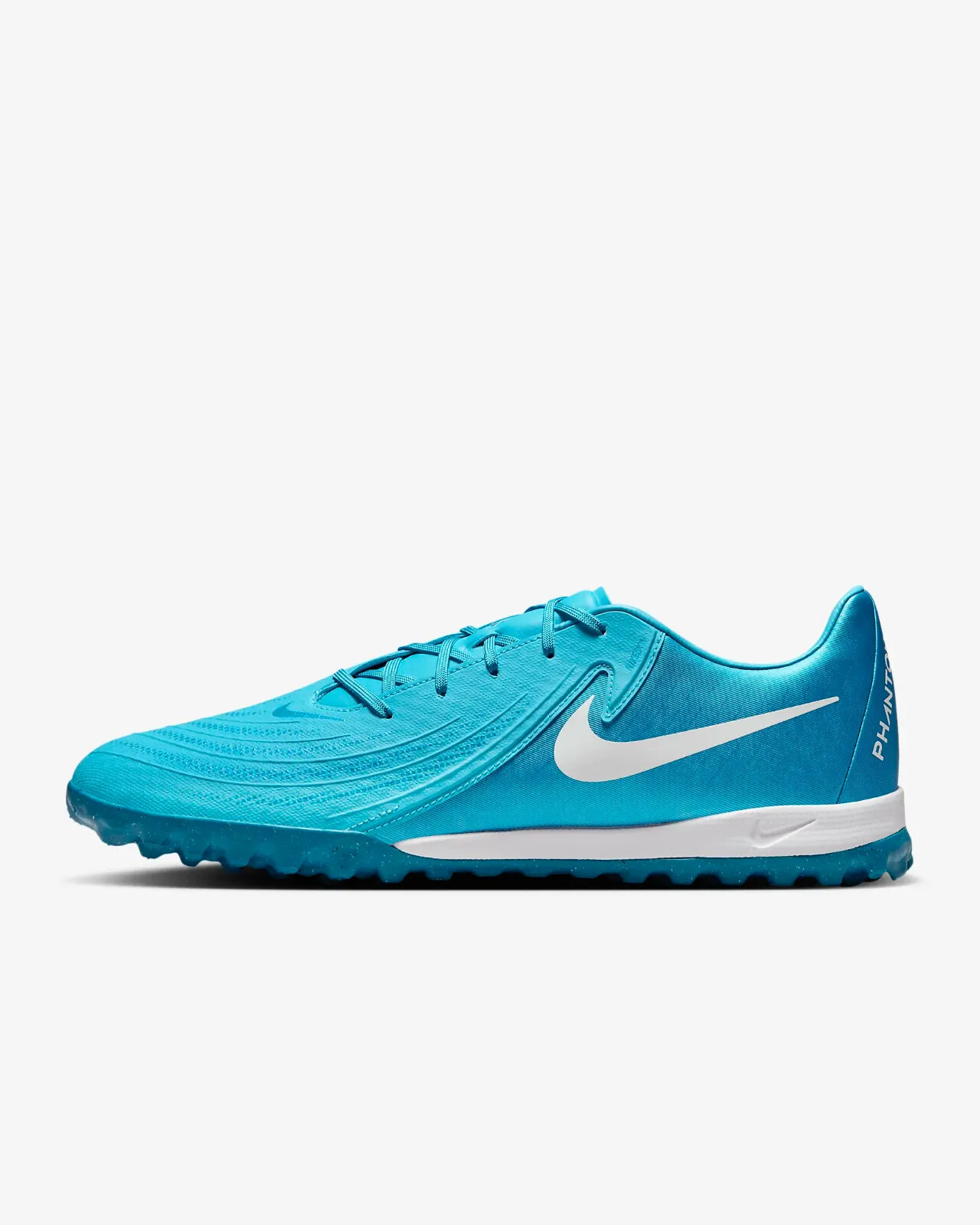 New Nike Phantom GX 2 Academy TF Low Soccer Cleats - Blue