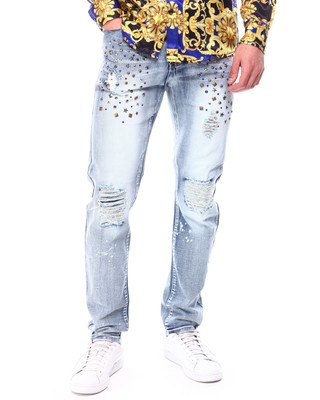 

Мужские джинсы Waimea Blue Wash с заклепками