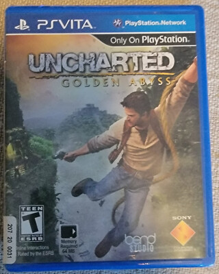Uncharted: Golden Abyss for the Sony Playstation Vita - SEALED - BRAND NEW