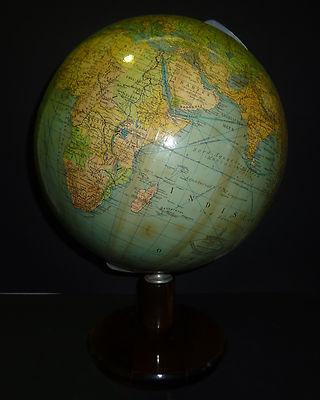 Erdglobus Deutsches Reich Berlin-Darmstadt Globus Danzig Breslau Stettin Posen 