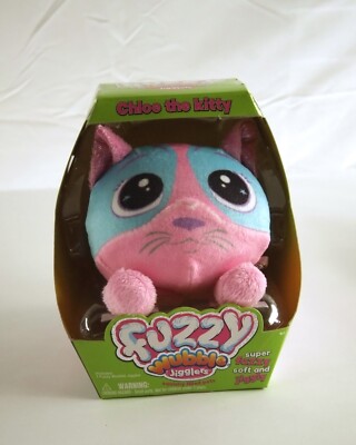 Fuzzy Wubble Jigglers Chloe the Kitty New in Box