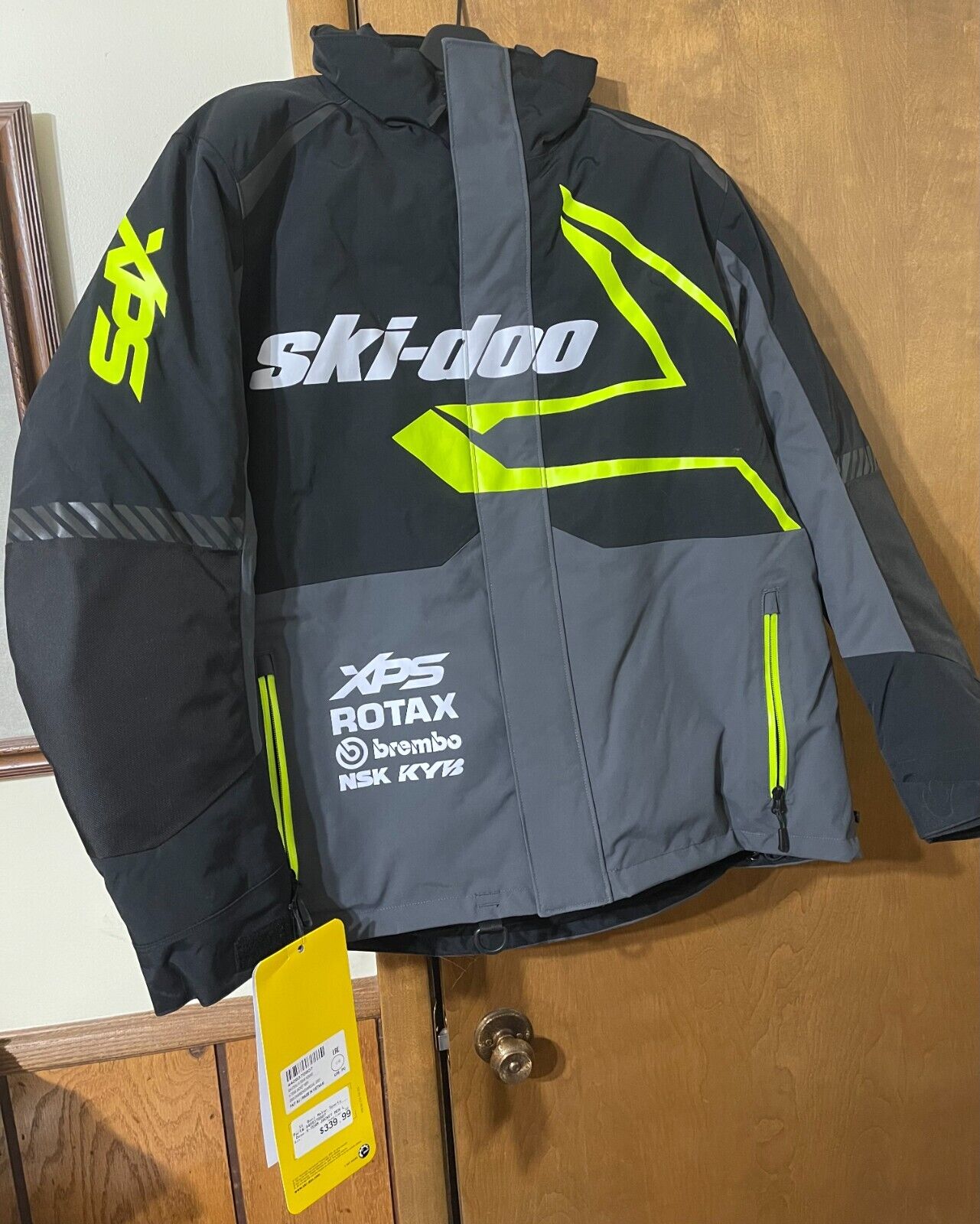 BRAND NEW SKI-DOO MANTEAU X-TEAM WINTER JACKETS MENS L P/N