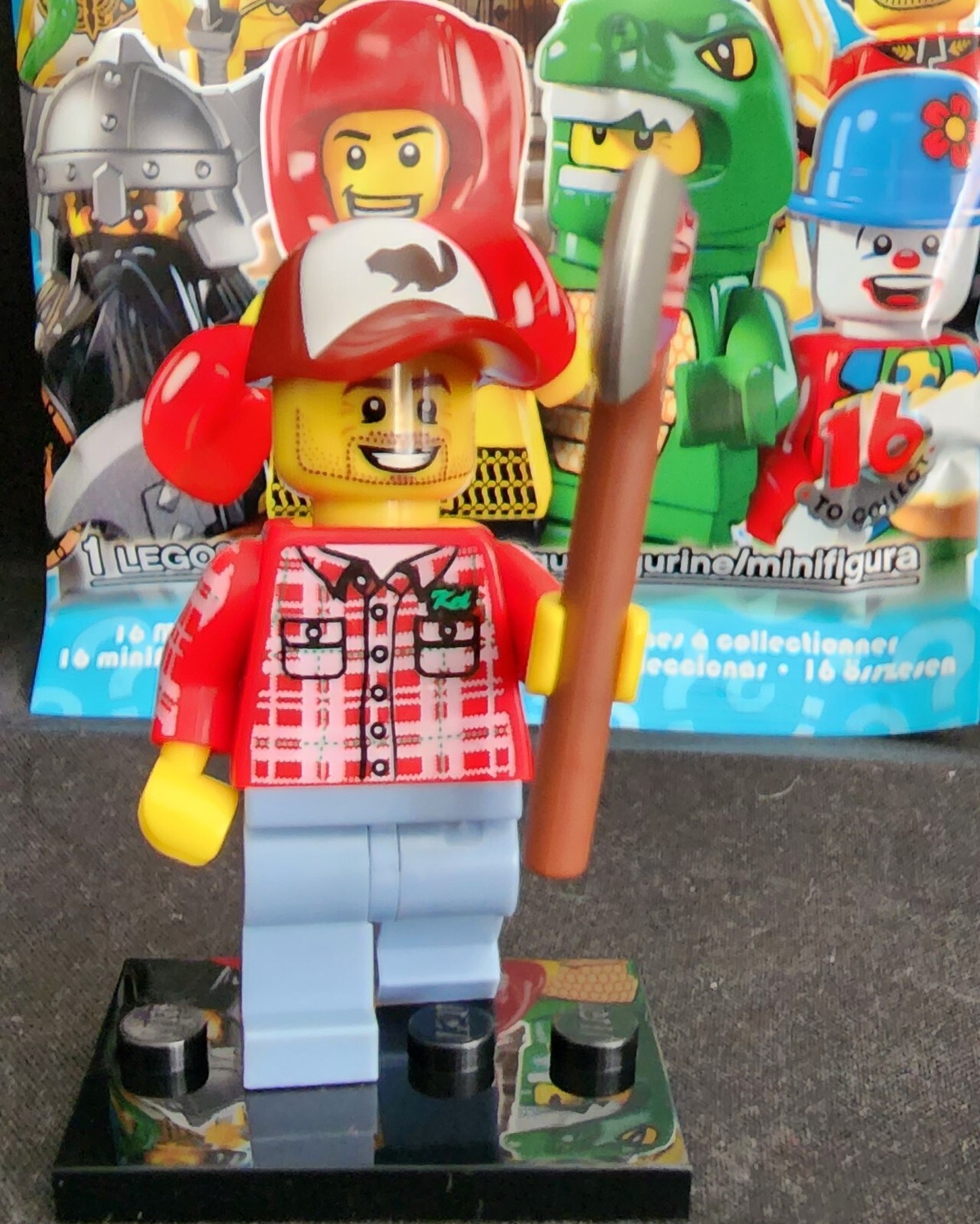 Lego Minifigure 8805 Series 5 Collectible Lumberjack with