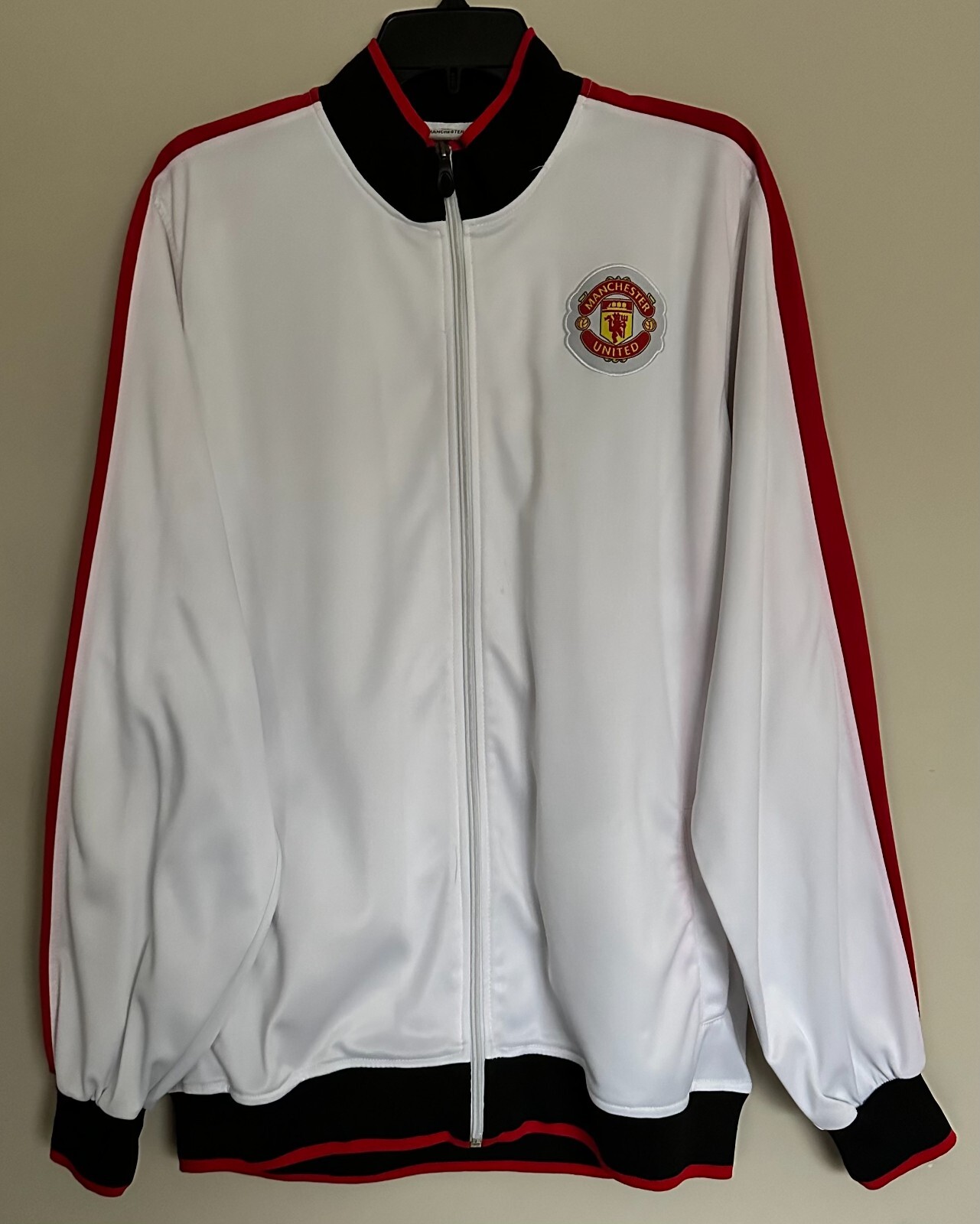 Manchester United Nike ジャケット ホワイト サイズM Manchester United Adult Men's Size XL (U.S. LARGE) Track