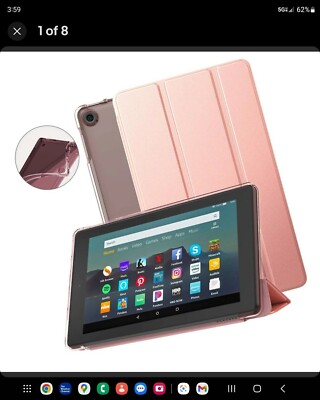 Dadanism All-New Kindle Fire 7 Tablet Case 9th Generation 2019 Release Flexib...