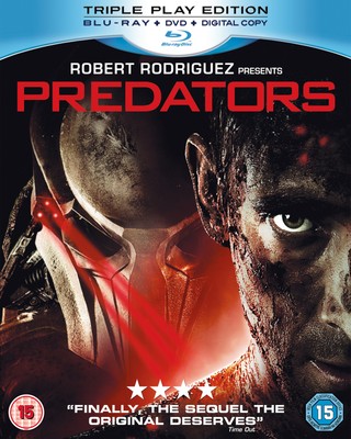 Predators (Blu-ray) Brian Steele Alice Braga Laurence Fishburne (UK IMPORT)