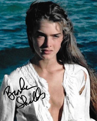 Brooke Shields Signed 8x10 Photo Blue Lagoon Pretty Baby