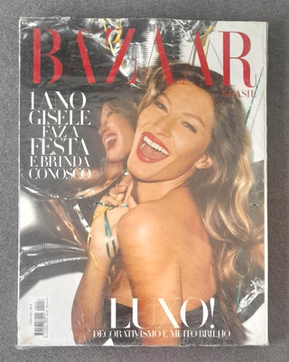 Harper's Bazaar Brazil Magazine GISELE BUNDCHEN NOV 2012 #13 Vogue Sealed