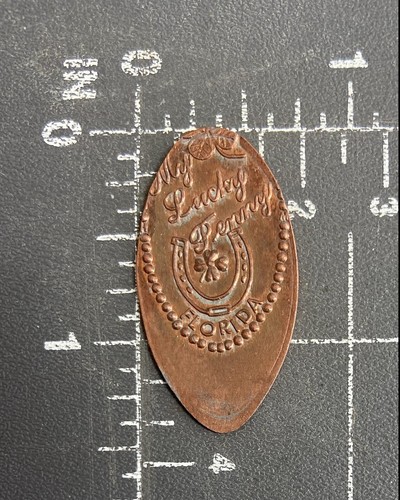 その他 Hold onto your lucky pennies. medicom My Lucky Penny Florida FL Horseshoe Elongated Pressed