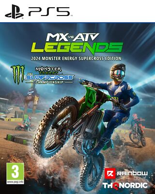 MX vs ATV Legends - 2024 Monster Energy Supercr (Sony Playstation 5) (UK IMPORT)
