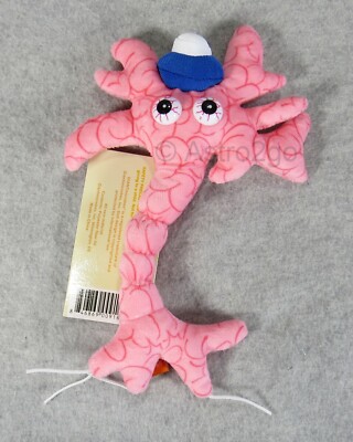 GIANT MICROBES-MIGRAINE HEADACHE-Stuffed Plush Neuron Brain Cell Biology Science