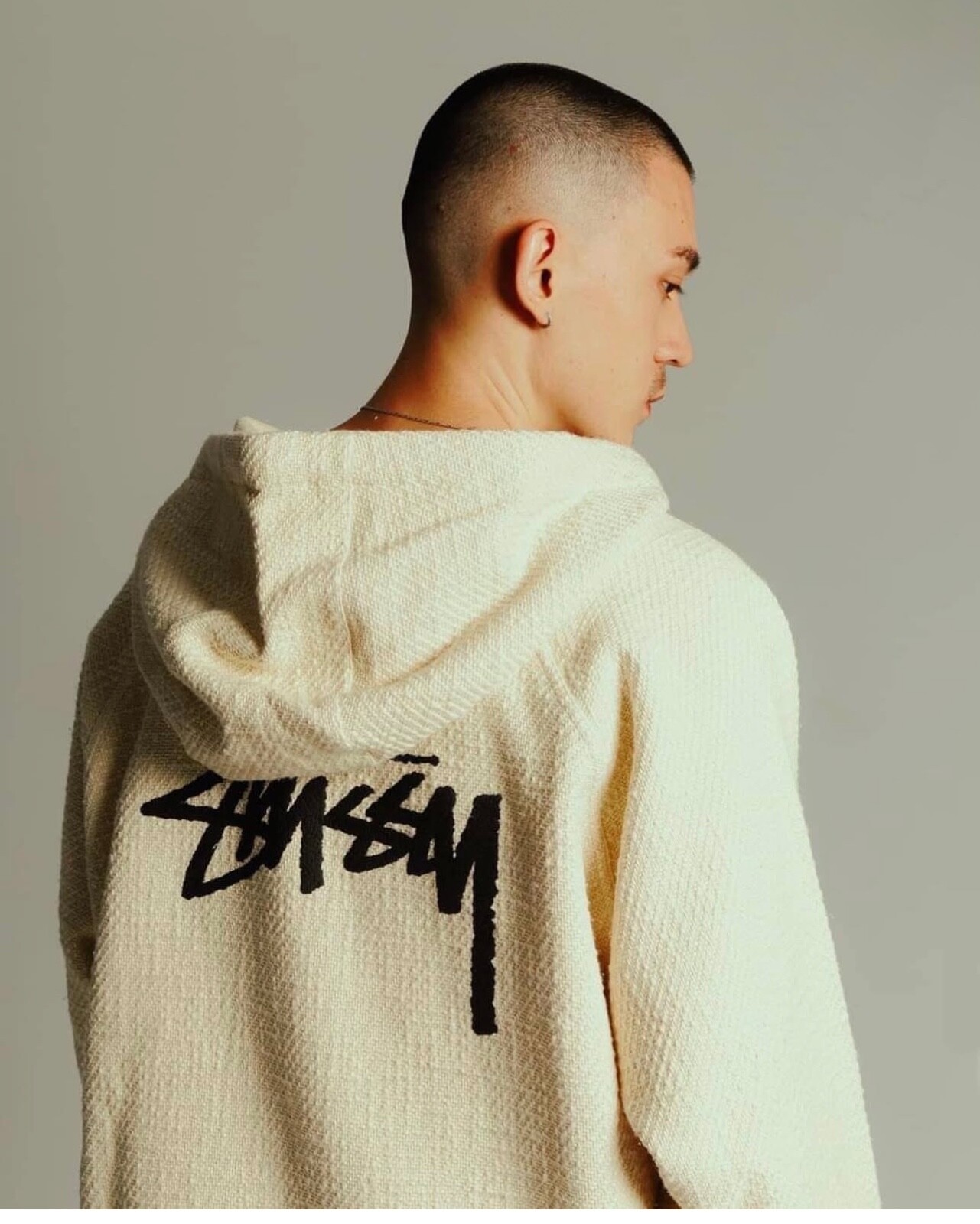 トップス S NIKE Stussy Fleece Hoodie Light Bone Buy Nike x Stussy Stone Washed Fleece Zip Hoodie 'Light Bone
