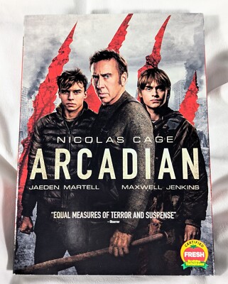 ARCADIAN (DVD, 2024) NICOLAS CAGE w/ SPECIAL FEATURES - NEW SEALED