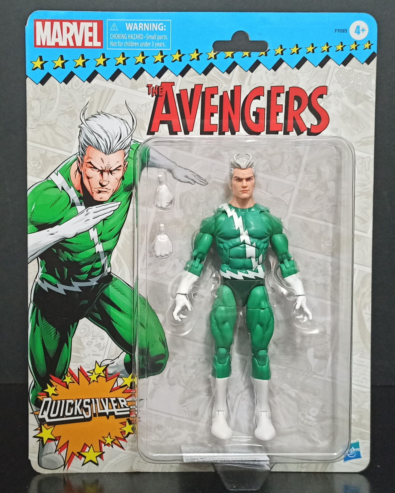 MARVEL LEGENDS 2024 THE AVENGERS RETRO QUICKSILVER FIGURE