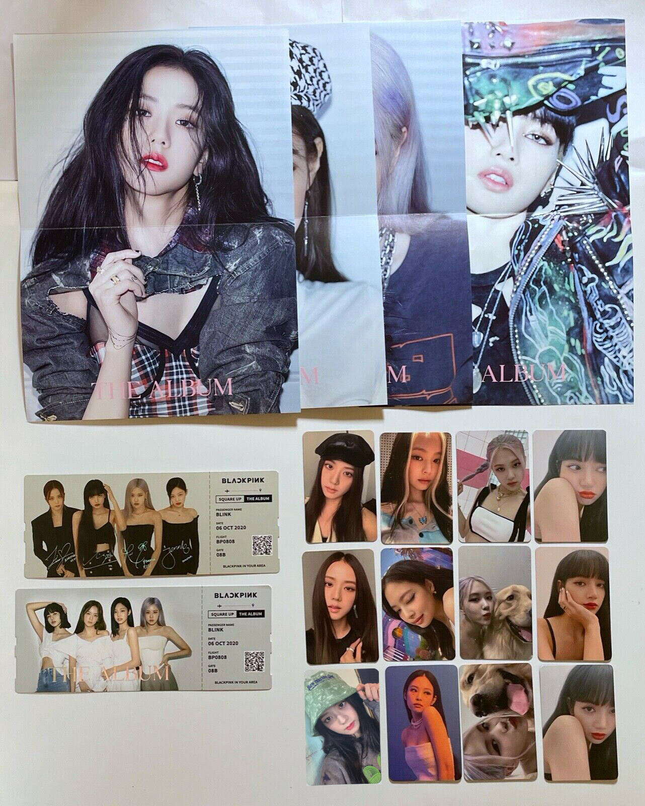 BLACKPINK the album ジェニ　トレカ　コンプ BLACKPINK THE ALBUM ジェニ トレカ
