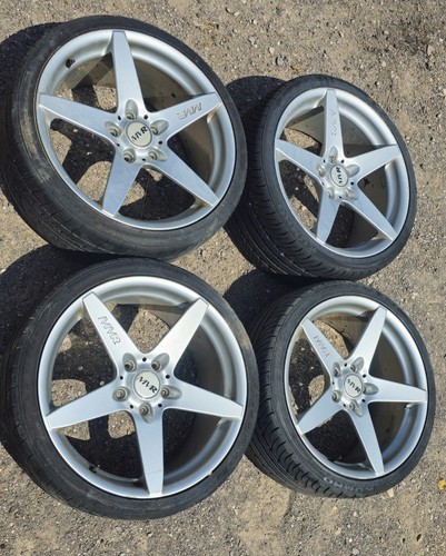 〖レアホイール〗MVR タイプX 8.5-19 ET40 5-120 74.1 レアホイール〗MVR タイプX 8.5-19 ET40 5-120 74.1 - メルカリ