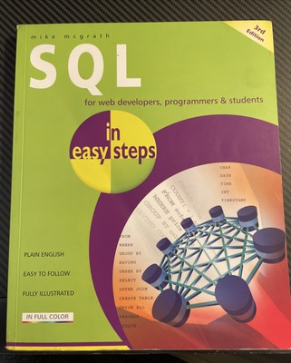 SQL In Easy Steps 3rd Edition by Mike McGrath Book