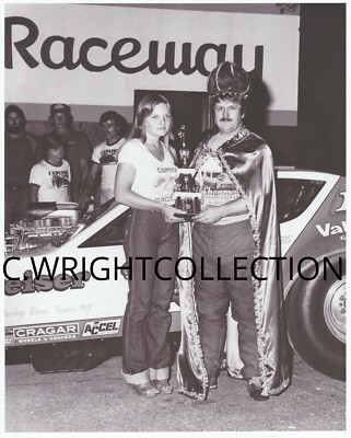 Vintage Drag Racing-''Rapid'' Roy Harris-Budweiser AA/Funny Car-CAPITOL RACEWAY