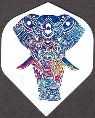 Mystic Elephant Dart Flights: 3 per set