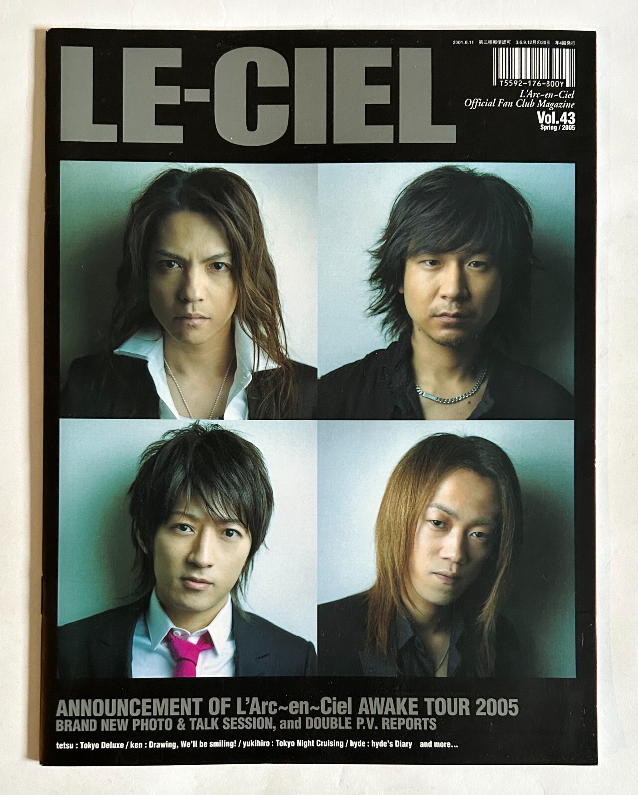 雑誌 【美品】L'Arc〜en〜Ciel 創刊準備号「Ciel vol.0」