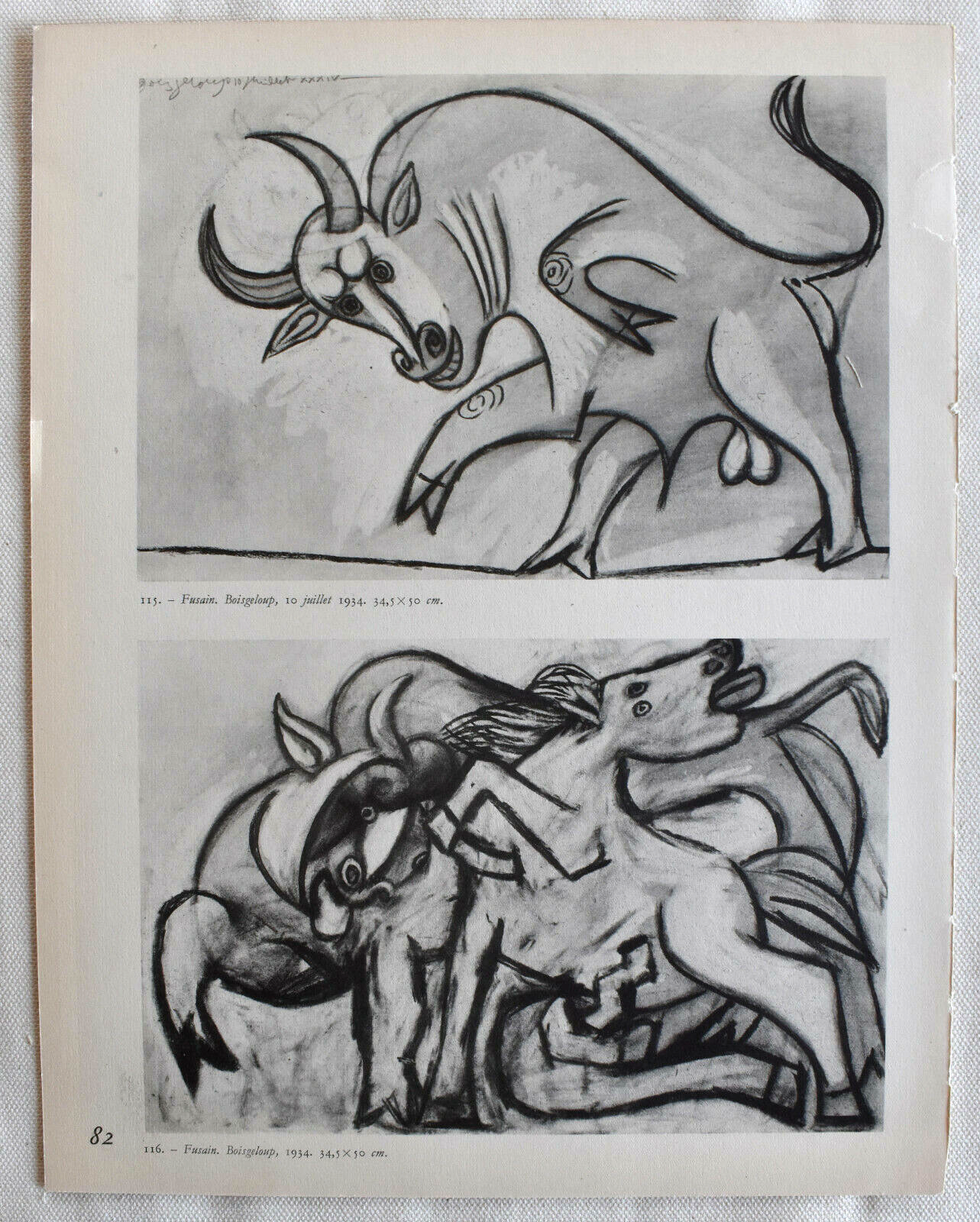 Malaga Minotauro vencido 1933 ピカソ/ポスター Pablo Picasso. Minotauromachy (La Minotauromachie). 1935 | MoMA