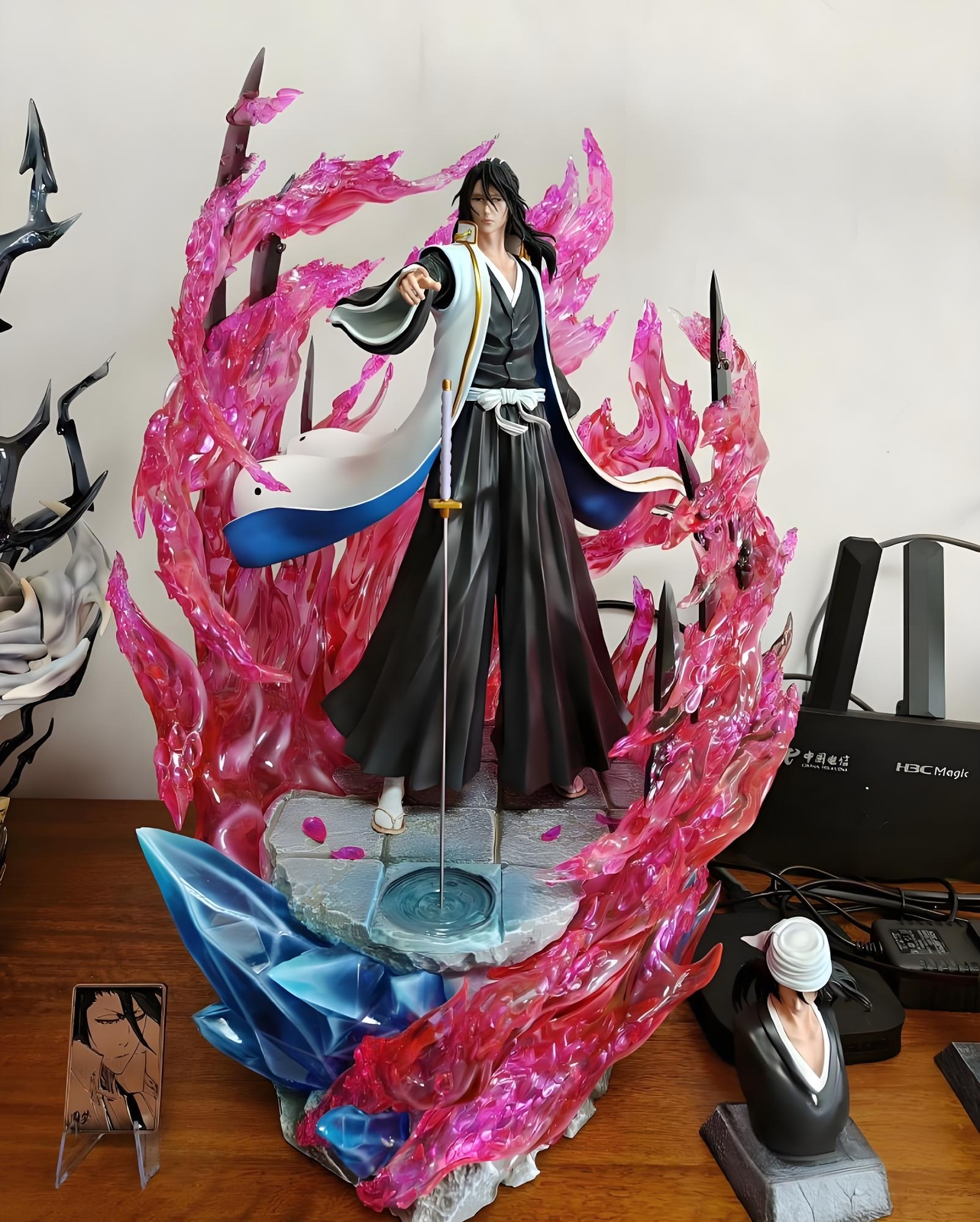 Bleach Kuchiki Byakuya YUANMENG STUDIO Resin Figurine Collectibles