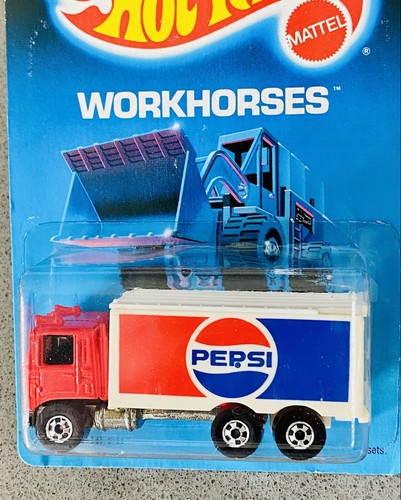 ペプシ＊デリバリートラック＊1988年ビンテージHot Wheels Pepsi Hot Wheels Blackwall 1988 Pepsi Hiway Hauler w/ Protector | eBay