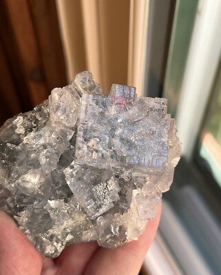 Zoned Blue Fluorite La Viesca Mine Asturias Spain