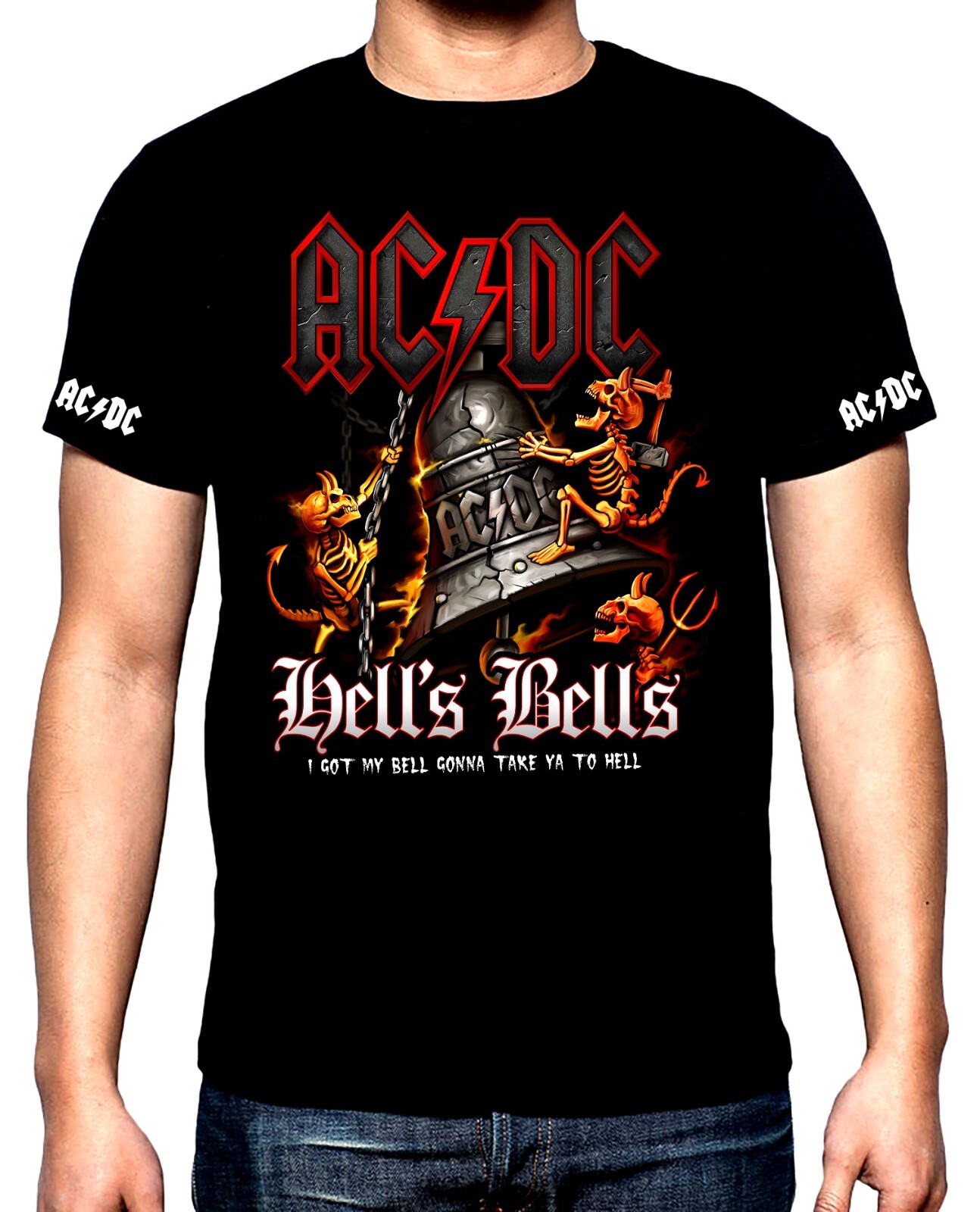 AC/DC HELL'S BELLS Tシャツ ブラック Ssize レア！ $_57.JPG?set_id=8800005007