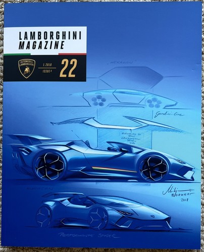 未開封LAMBORGHINI ランボルギーニ　マガジン　ISSUE 新品未開封】ランボルギーニ マガジン 2018 Issue #22 - メルカリ